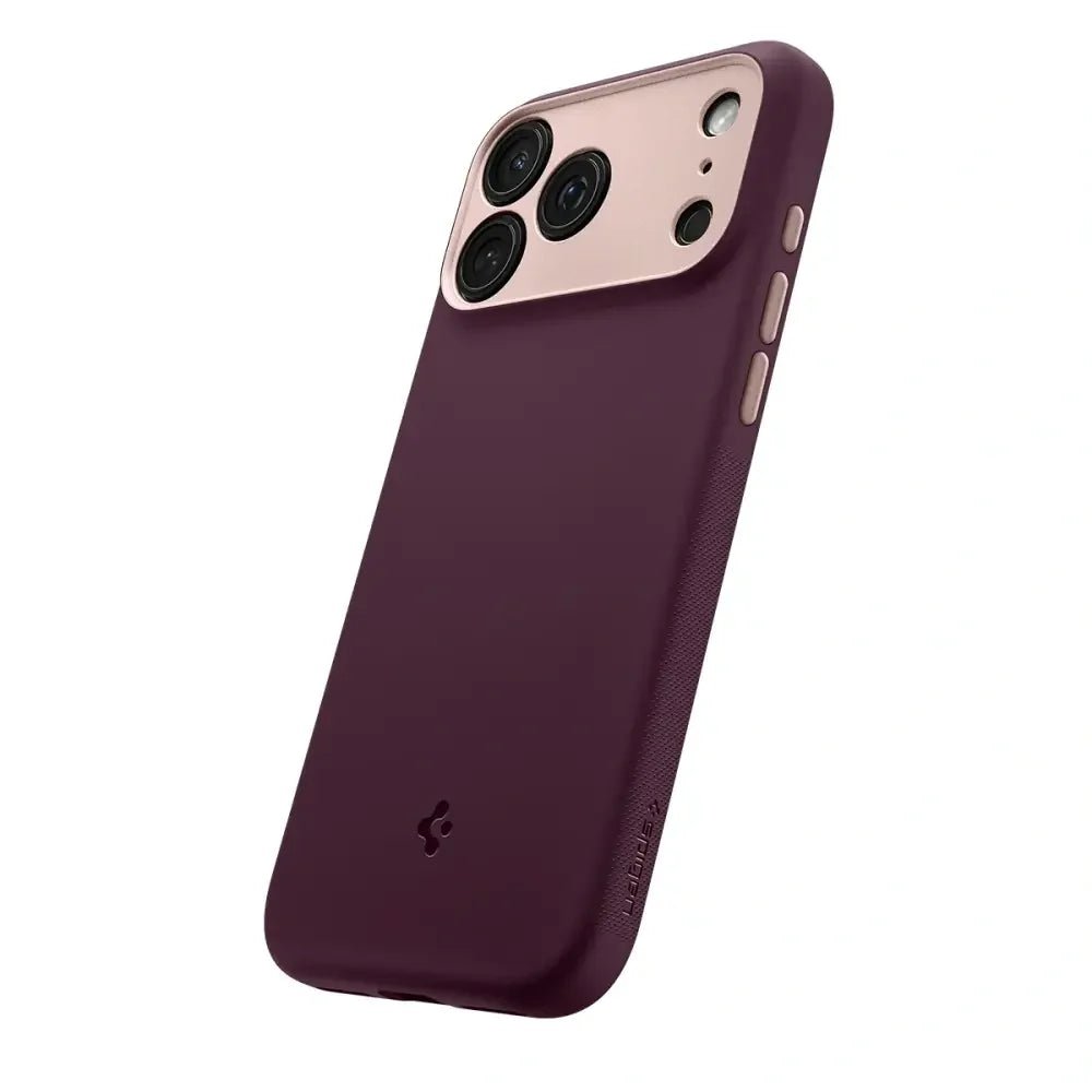 Spigen iPhone 17 Pro - Nano Pop Mag - Θήκη Σιλικόνης με MagSafe - Burgundy Bean