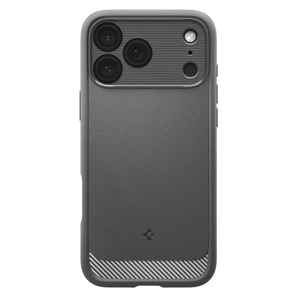 Spigen iPhone 17 Pro - Rugged Armor Mag - Θήκη TPU με MagSafe - Grey