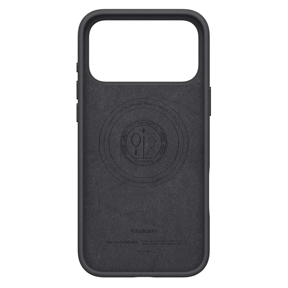 Spigen iPhone 17 Pro - Silicone Fit Mag - Θήκη Σιλικόνης με MagSafe - Black