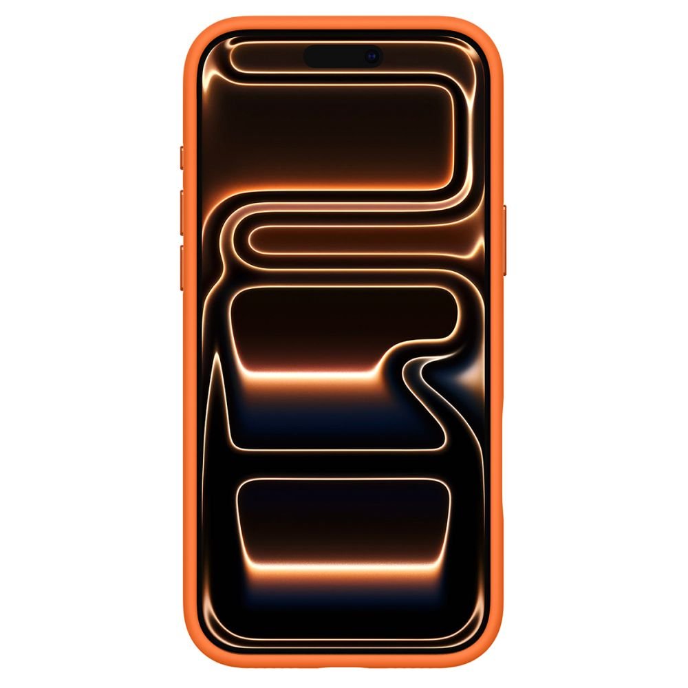 Spigen iPhone 17 Pro - Θήκη Σιλικόνης με MagSafe - Silicone Fit Mag - Cosmic Orange