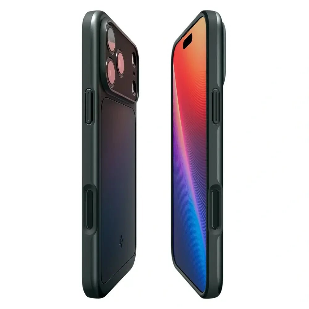 Spigen iPhone 17 Pro - Thin Fit Mag - Σκληρή Θήκη με MagSafe - Abyss Green