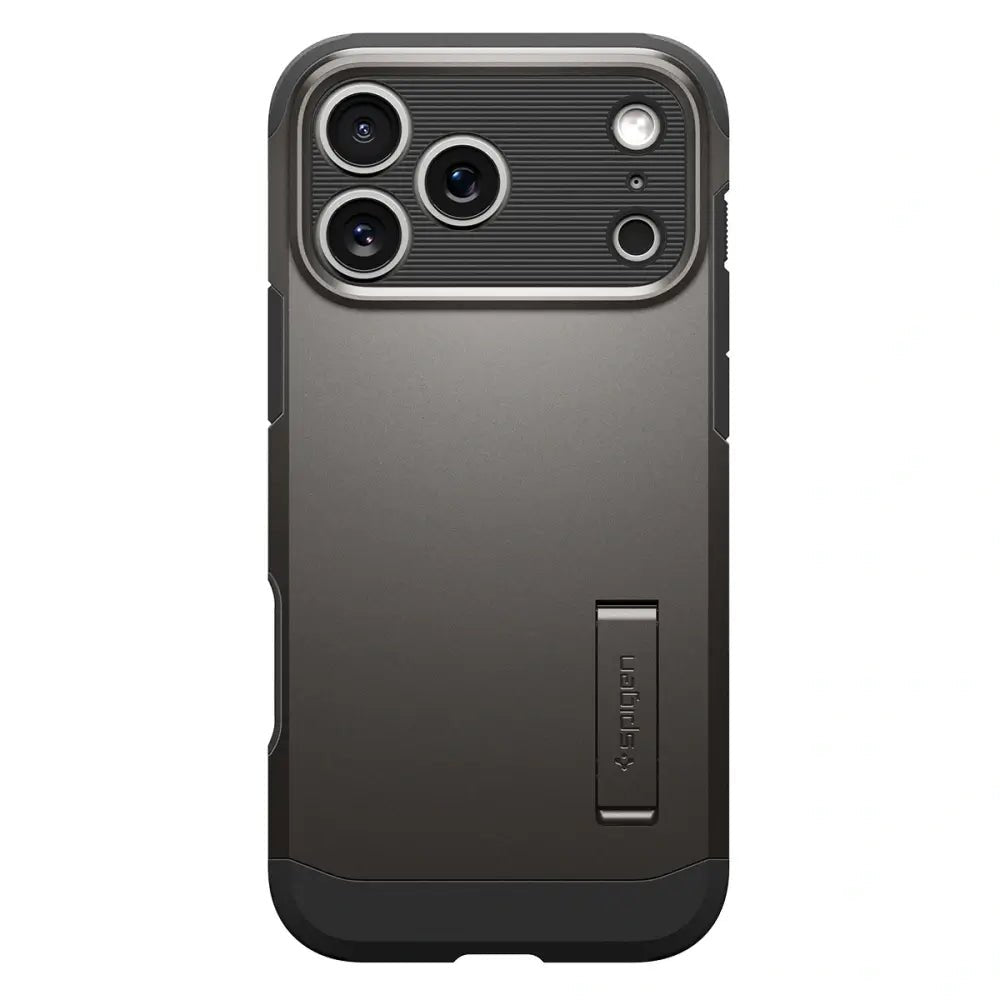 Spigen iPhone 17 Pro - Tough Armor T Mag - MagSafe Σκληρή Θήκη με Πλαίσιο Σιλικόνης και Σταντ - Gunmetal