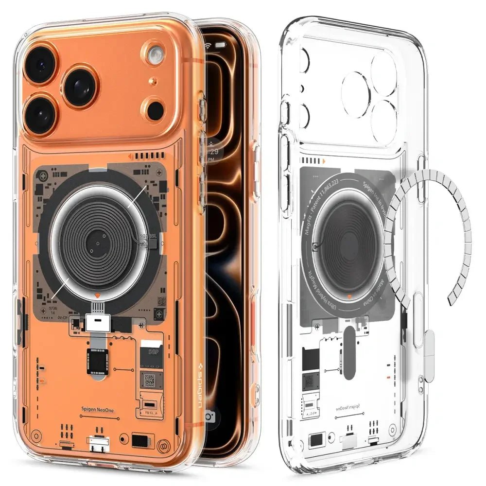 Spigen iPhone 17 Pro - Ultra Hybrid Mag - Σκληρή Θήκη με Πλαίσιο Σιλικόνης Και MagSafe - Neo One