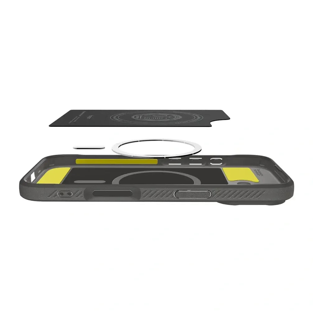 Spigen iPhone 17 - Rugged Armor Mag - Θήκη TPU με MagSafe - Grey