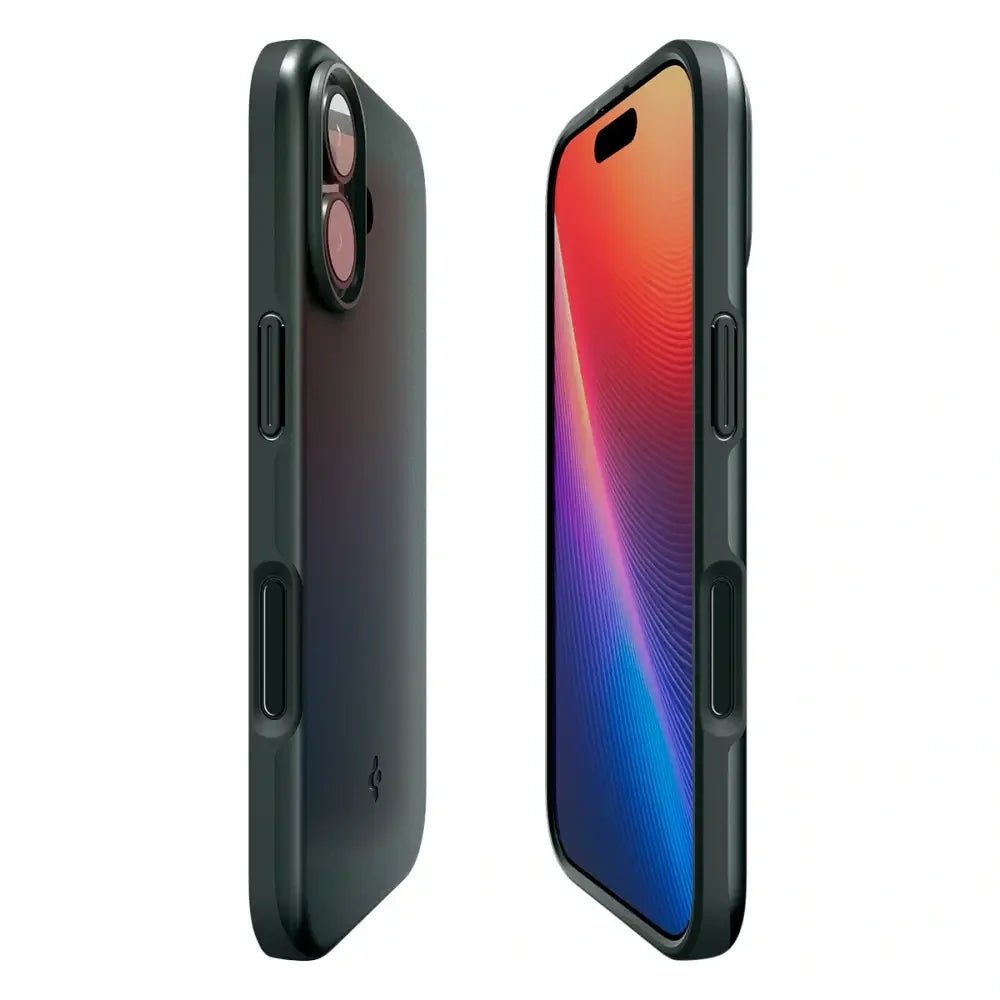 Spigen iPhone 17 - Thin Fit Mag - Σκληρή Θήκη με MagSafe - Abyss Green