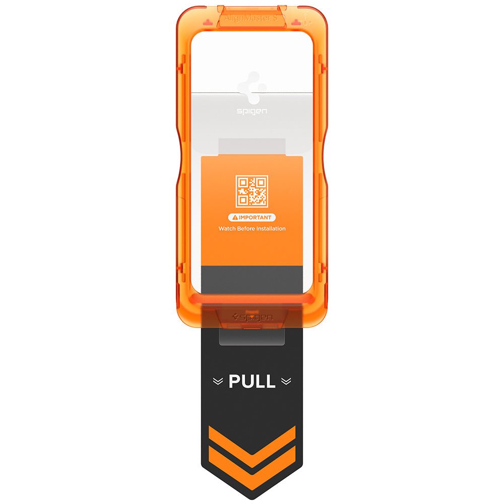 Spigen iPhone 18 Pro / iPhone 17 Pro - Case Friendly Αντιχαρακτικό Γυαλί Οθόνης 9H - Glas.tR AlignMaster S - 2 Τεμάχια - Clear