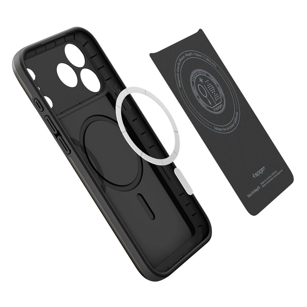Spigen iPhone 18 Pro / iPhone 17 Pro - Σκληρή Θήκη με MagSafe - Thin Fit Mag - Black
