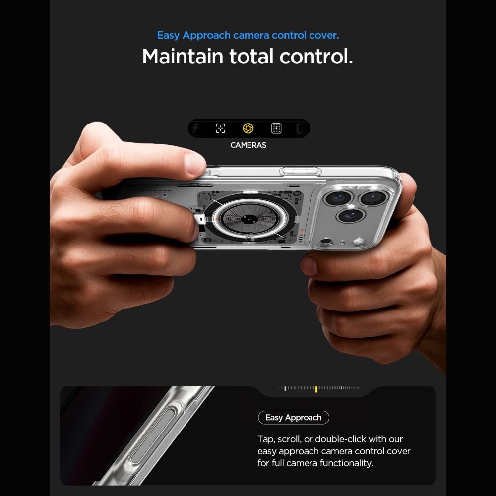 Spigen iPhone 18 Pro / iPhone 17 Pro - Σκληρή Θήκη με Πλαίσιο Σιλικόνης Και MagSafe - Ultra Hybrid Mag - Neo One