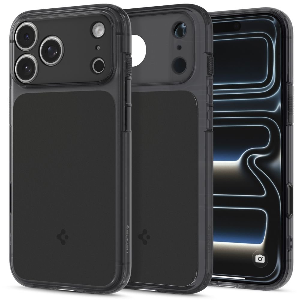 Spigen iPhone 18 Pro / iPhone 17 Pro - Σκληρή Θήκη με Πλαίσιο Σιλικόνης Και MagSafe - Ultra Hybrid T Mag - Matte Black