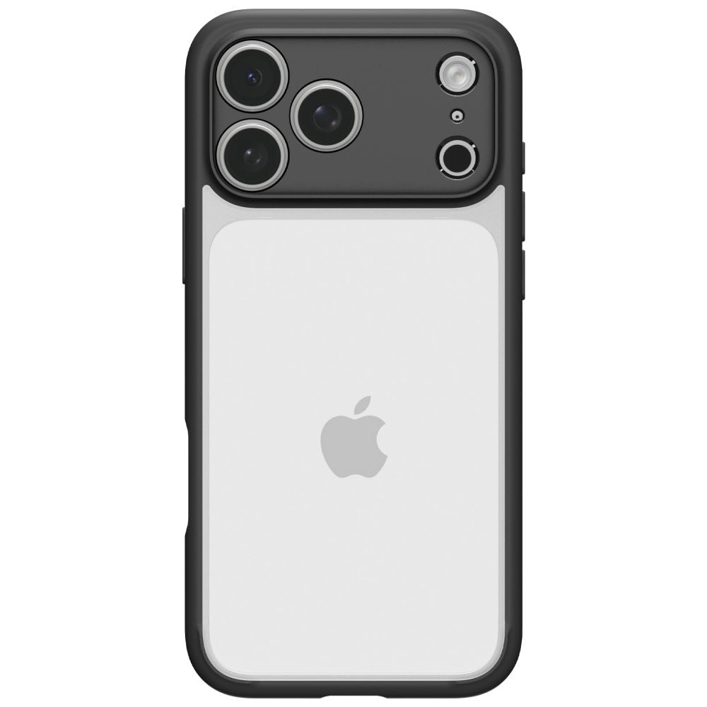 Spigen iPhone 18 Pro / iPhone 17 Pro - Σκληρή Θήκη με Πλαίσιο Σιλικόνης - Ultra Hybrid - Matte Black