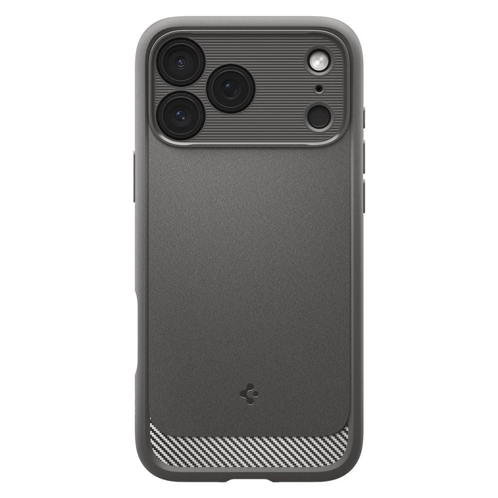 Spigen iPhone 18 Pro / iPhone 17 Pro - Θήκη TPU με MagSafe - Rugged Armor Mag - Grey