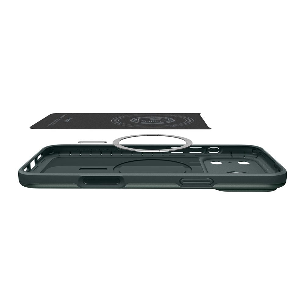 Spigen iPhone 18 Pro Max / iPhone 17 Pro Max - Σκληρή Θήκη με MagSafe - Thin Fit Mag - Abyss Green