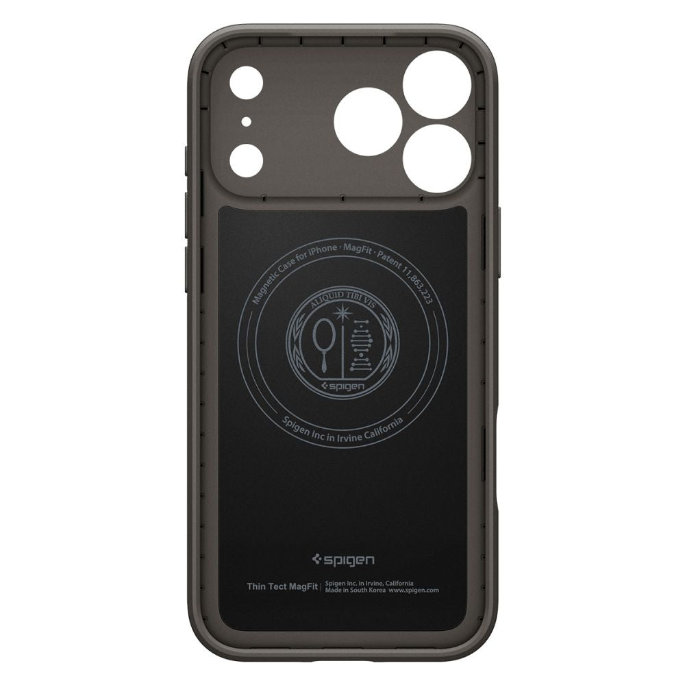 Spigen iPhone 18 Pro Max / iPhone 17 Pro Max - Σκληρή Θήκη με MagSafe - Thin Fit Mag - Gunmetal