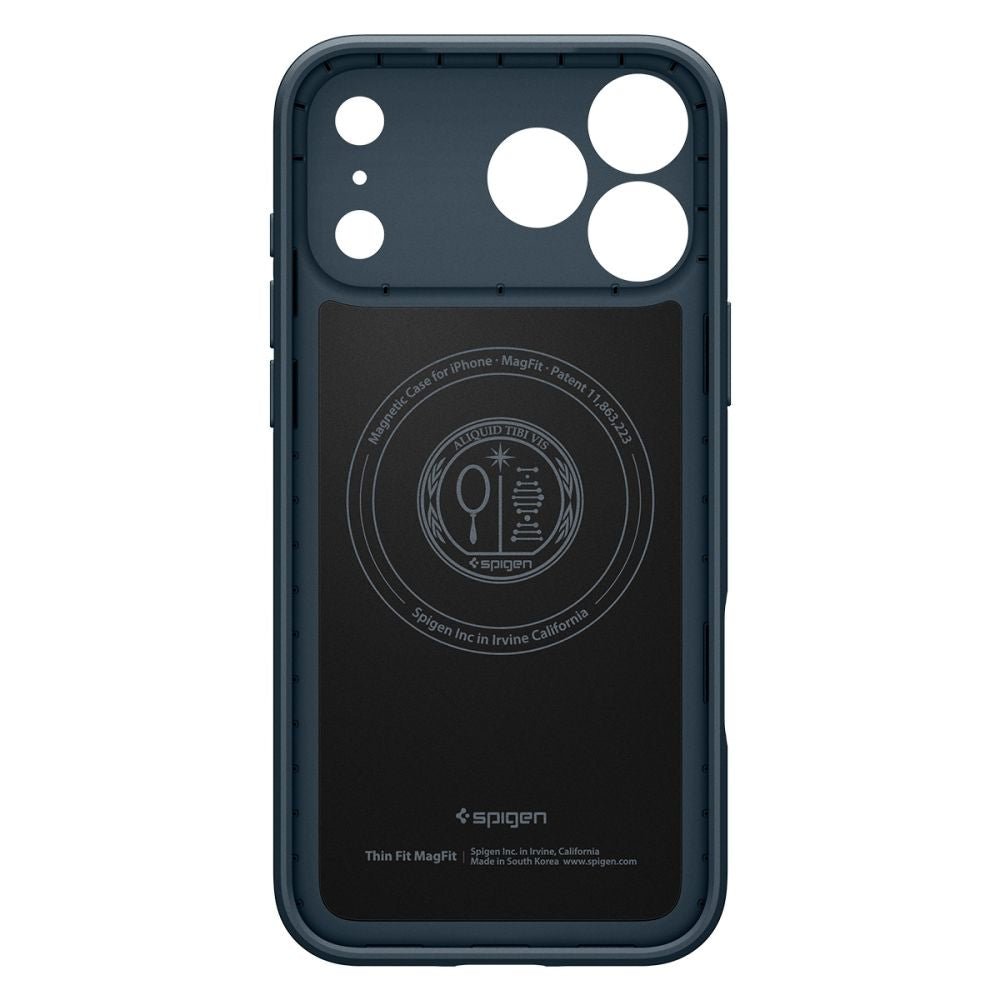 Spigen iPhone 18 Pro Max / iPhone 17 Pro Max - Σκληρή Θήκη με MagSafe - Thin Fit Mag - Metal Slate
