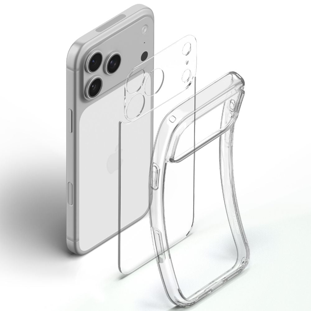 Spigen iPhone 18 Pro Max / iPhone 17 Pro Max - Σκληρή Θήκη με Πλαίσιο Σιλικόνης - Ultra Hybrid - Crystal Clear