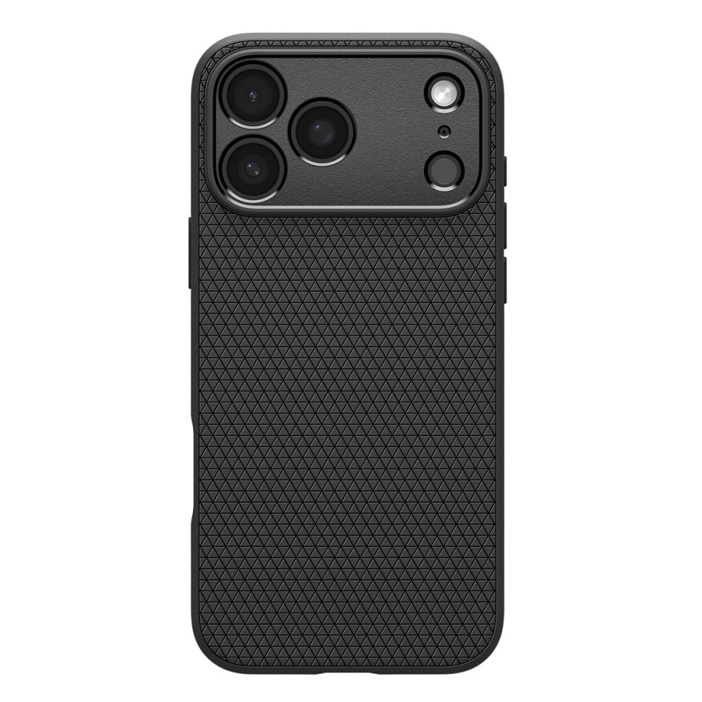 Spigen iPhone 18 Pro Max / iPhone 17 Pro Max - Θήκη Σιλικόνης - Liquid Air - Matte Black