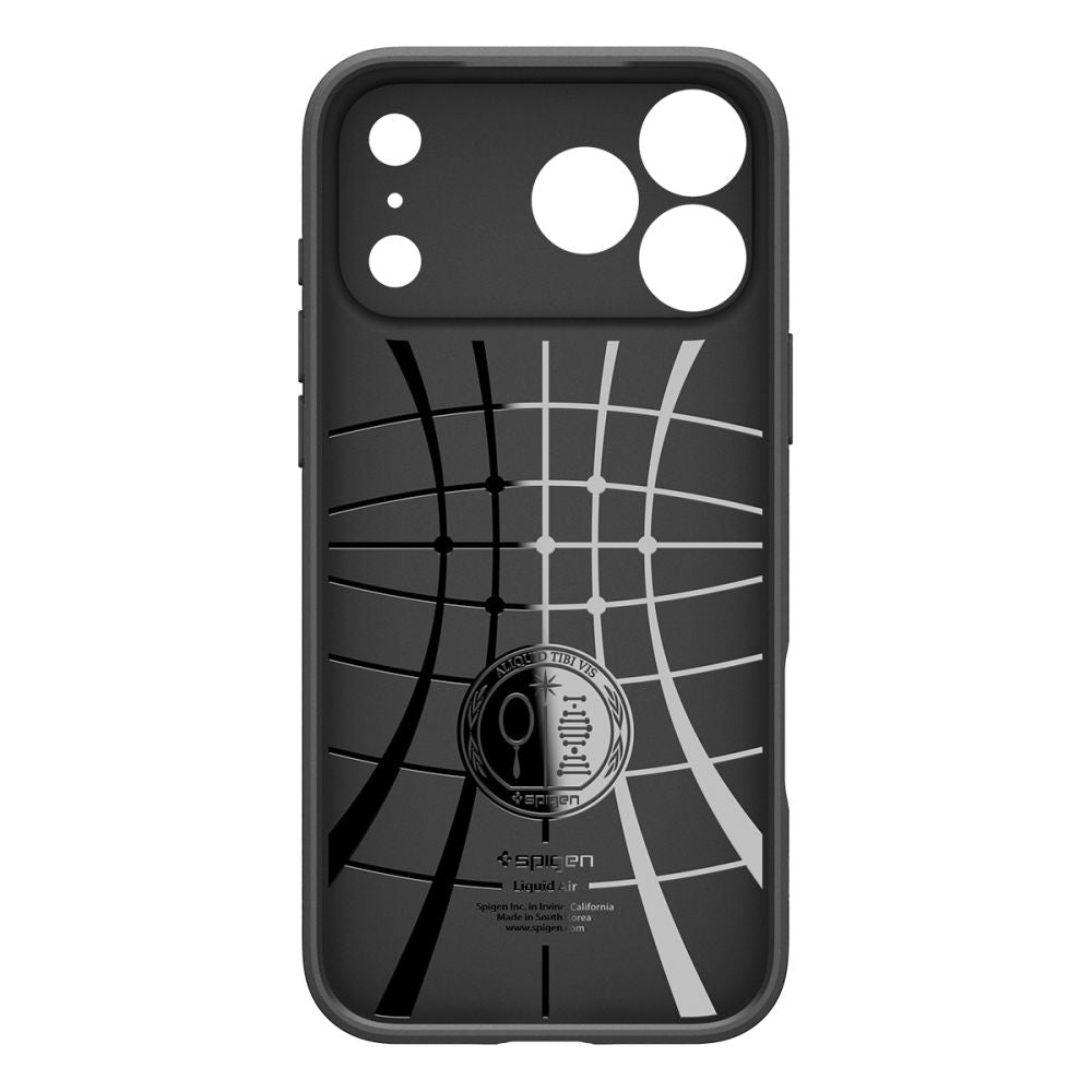 Spigen iPhone 18 Pro Max / iPhone 17 Pro Max - Θήκη Σιλικόνης - Liquid Air - Matte Black