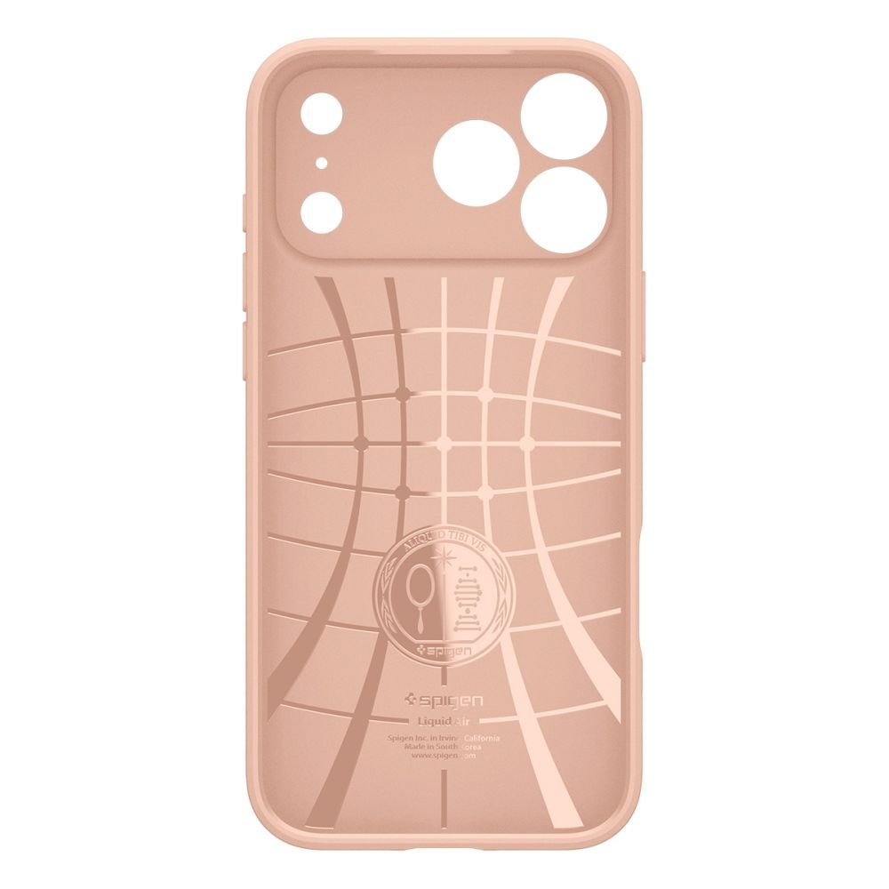 Spigen iPhone 18 Pro Max / iPhone 17 Pro Max - Θήκη Σιλικόνης - Liquid Air - Rose Titanium