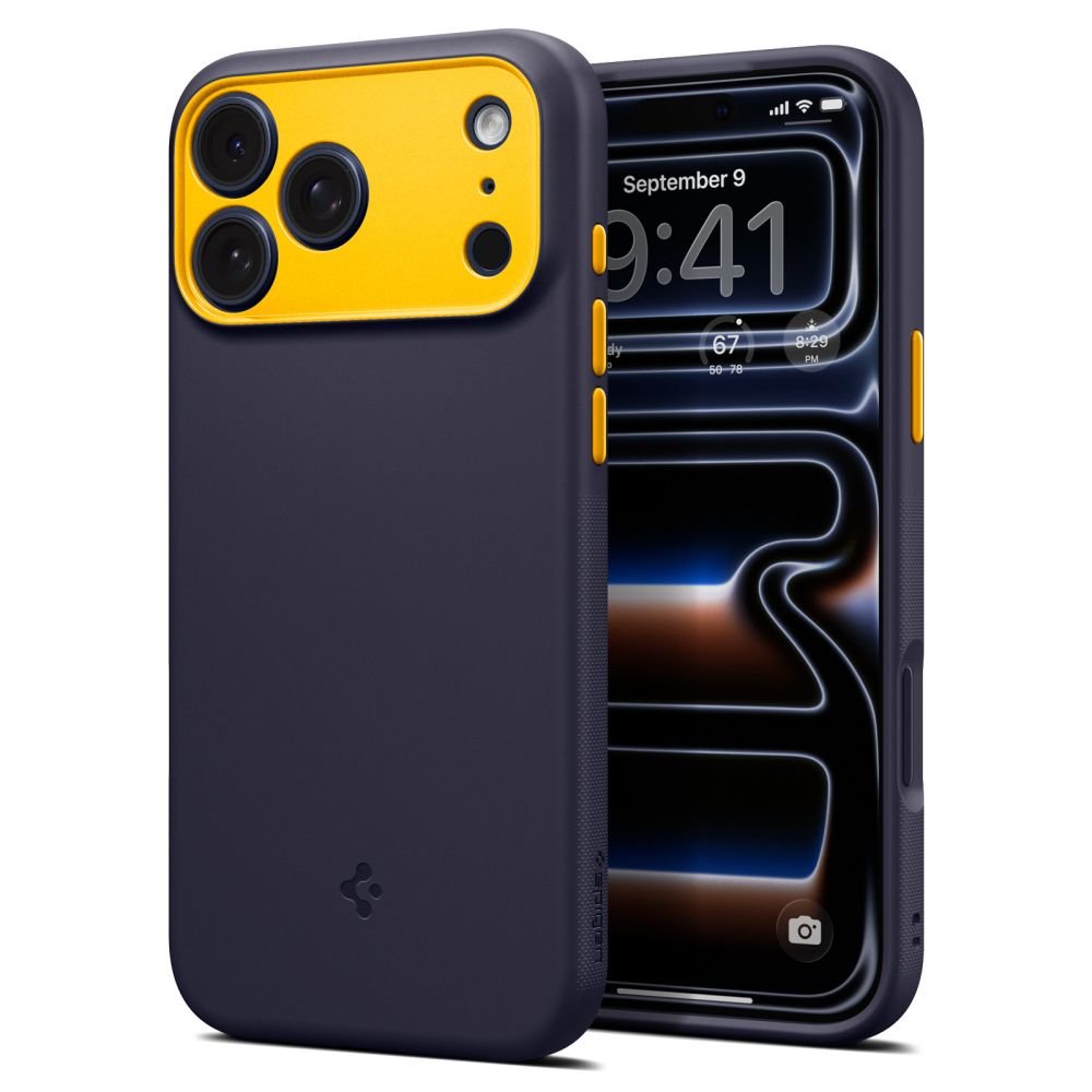 Spigen iPhone 18 Pro Max / iPhone 17 Pro Max - Θήκη Σιλικόνης με MagSafe - Nano Pop Mag - Blueberry Navy