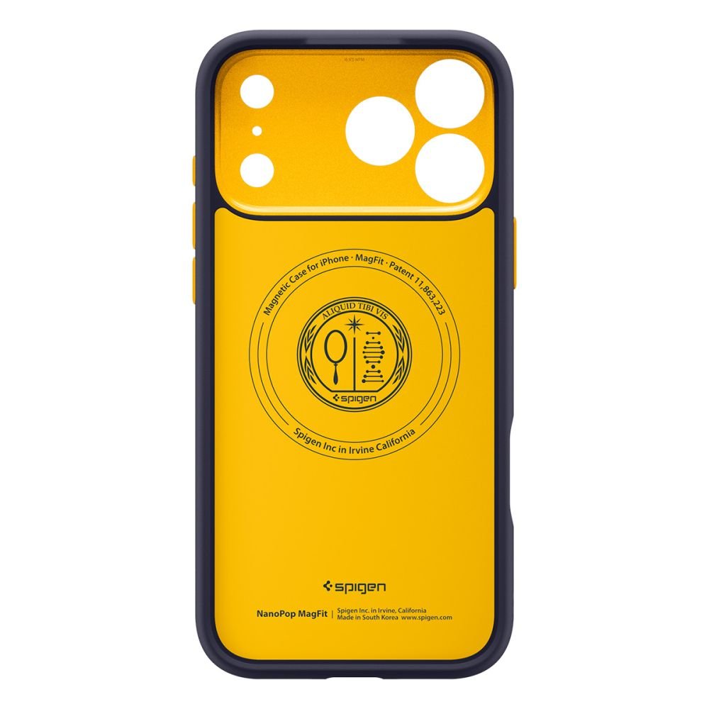 Spigen iPhone 18 Pro Max / iPhone 17 Pro Max - Θήκη Σιλικόνης με MagSafe - Nano Pop Mag - Blueberry Navy