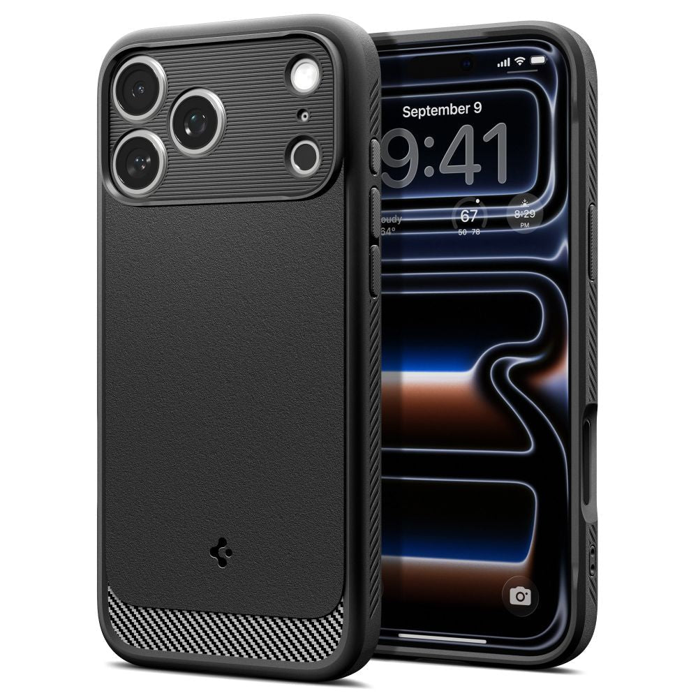 Spigen iPhone 18 Pro Max / iPhone 17 Pro Max - Θήκη TPU με MagSafe - Rugged Armor Mag - Matte Black