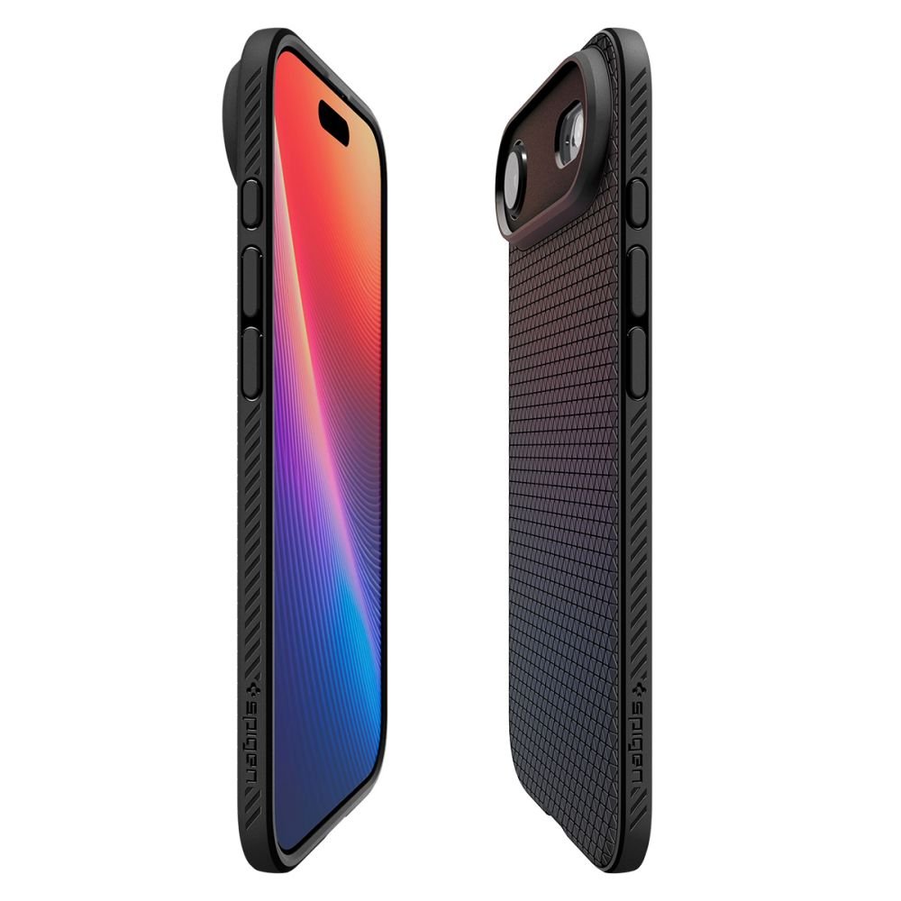 Spigen iPhone Air - Θήκη Σιλικόνης - Liquid Air - Matte Black