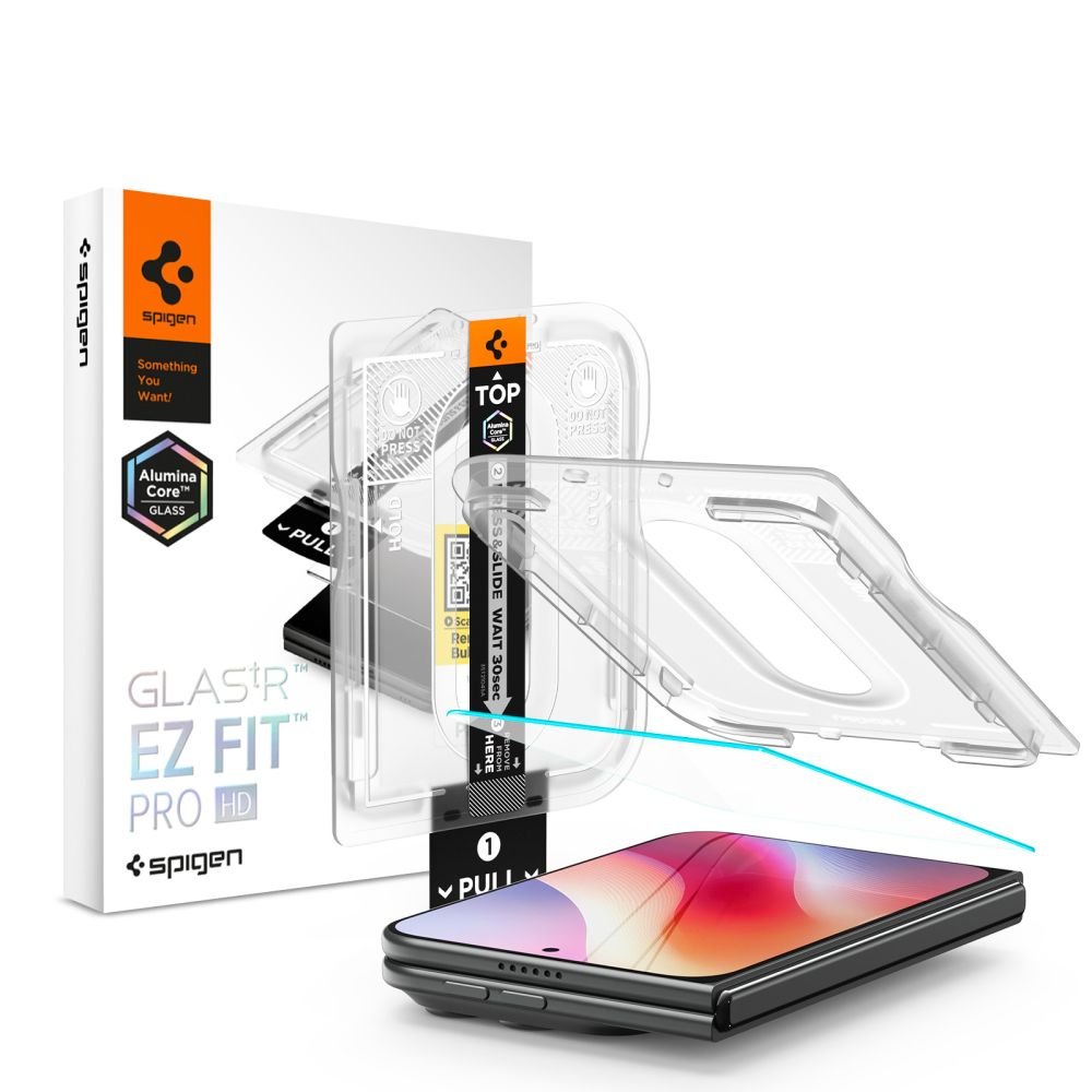 Spigen iPhone Duo - Αντιχαρακτικό Γυαλί Οθόνης 10H - Glas.tR EZ Fit Pro AC HD - Clear