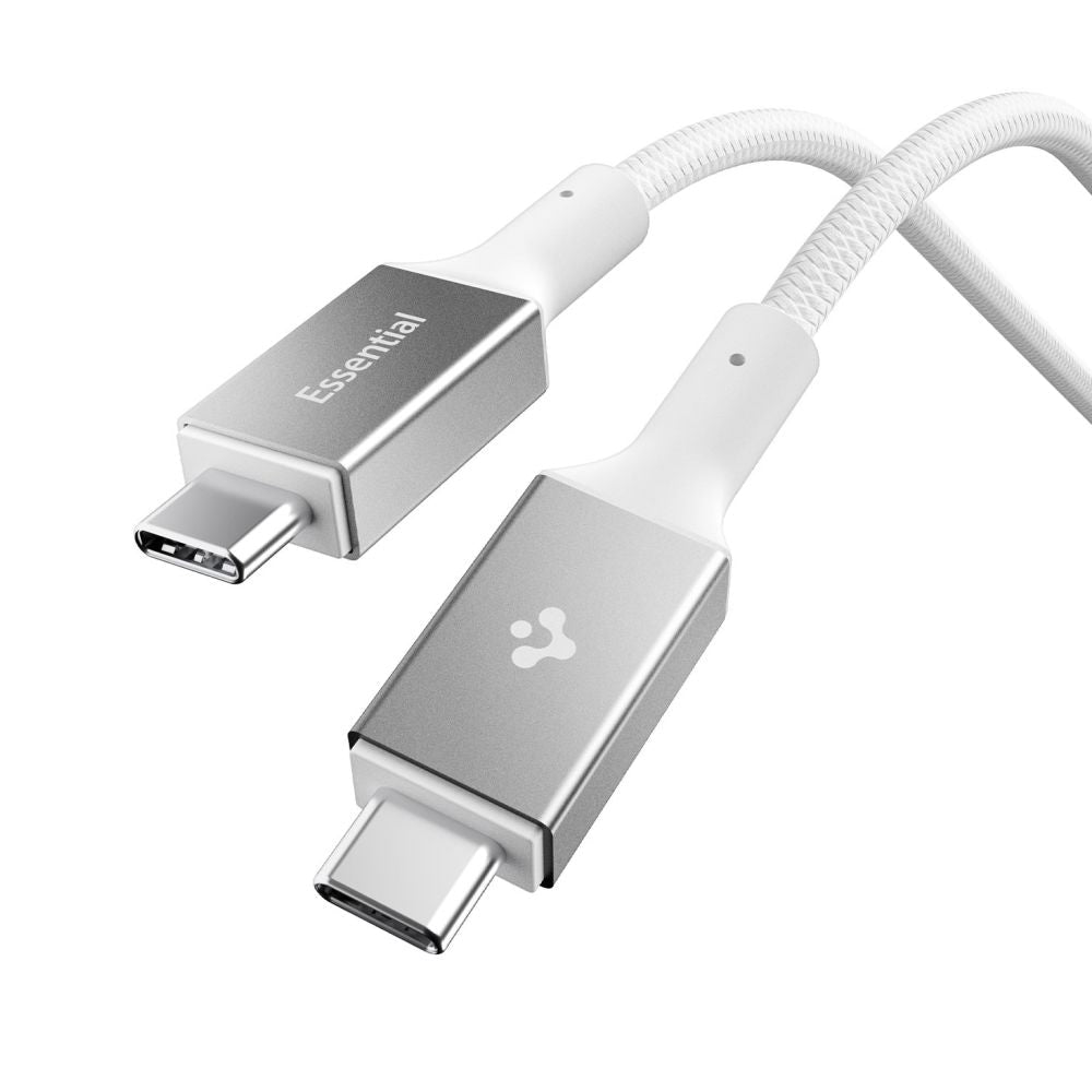 Spigen Καλώδιο Γρήγορης Φόρτισης 100W Type - C to Type - C - Essential EB10015CC - 150 cm - White