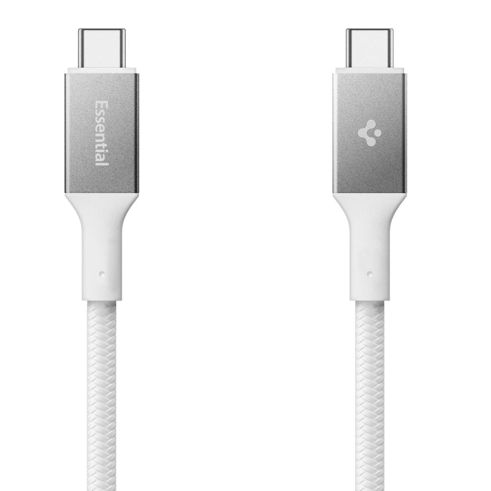 Spigen Καλώδιο Γρήγορης Φόρτισης 100W Type - C to Type - C - Essential EB10015CC - 150 cm - White