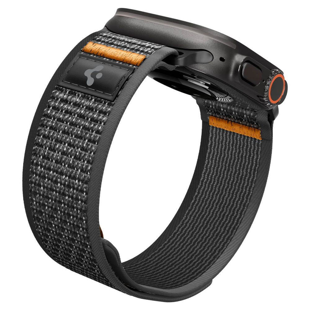 Spigen Λουράκι Apple Watch 8/9/10/11 - SE (1/2/3) - Ultra (1/2/3) – 44/45/46/49mm - Athlex Air 2 - Active Black / Orange