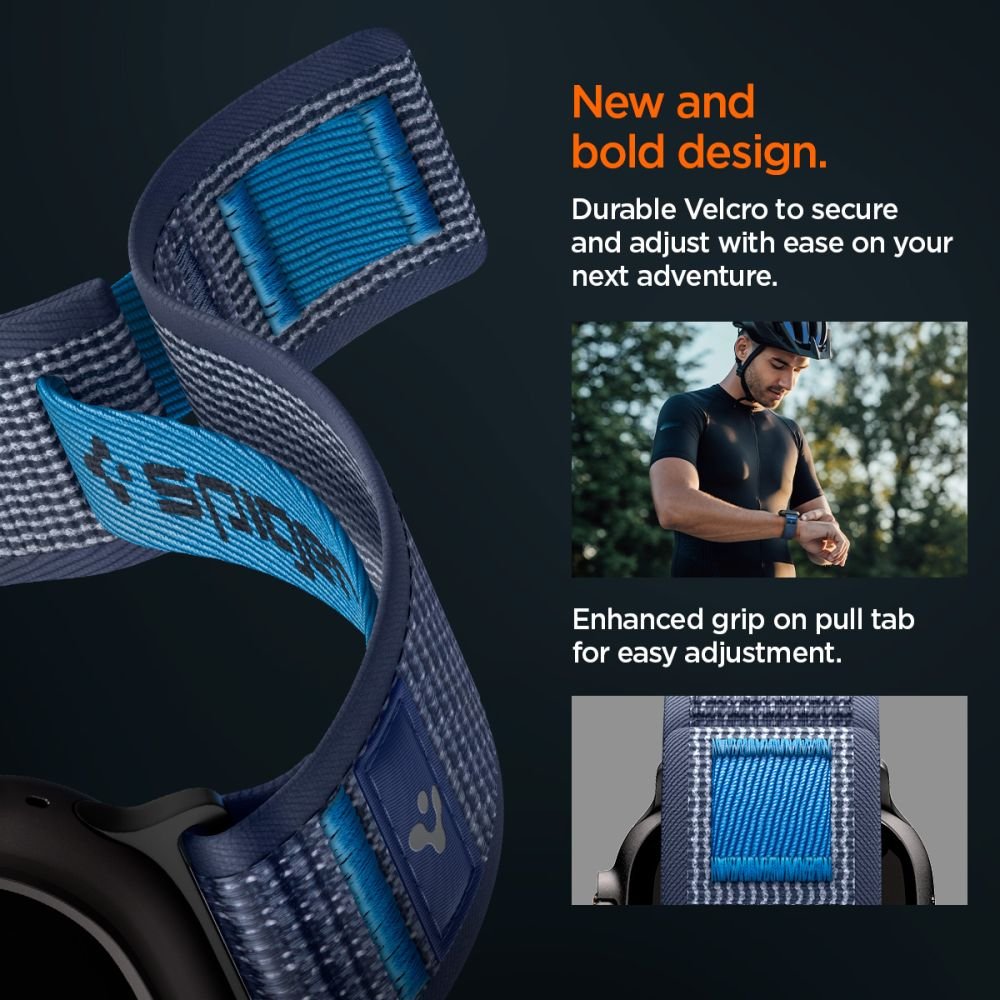 Spigen Λουράκι Apple Watch 8/9/10/11 - SE (1/2/3) - Ultra (1/2/3) – 44/45/46/49mm - Athlex Air 2 - Active Navy Blue