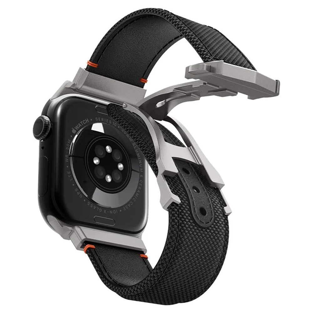 Spigen Λουράκι Apple Watch 8/9/10/11/12 - SE (1/2/3) - Ultra (1/2/3/4) - 44/45/46/49mm Classic Fit - Black