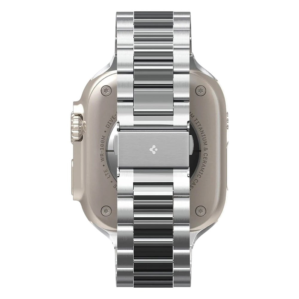 Spigen Λουράκι Apple Watch 8/9/10/11/12 - SE (1/2/3) - Ultra (1/2/3/4) - 44/45/46/49mm Modern Fit 316L - Silver