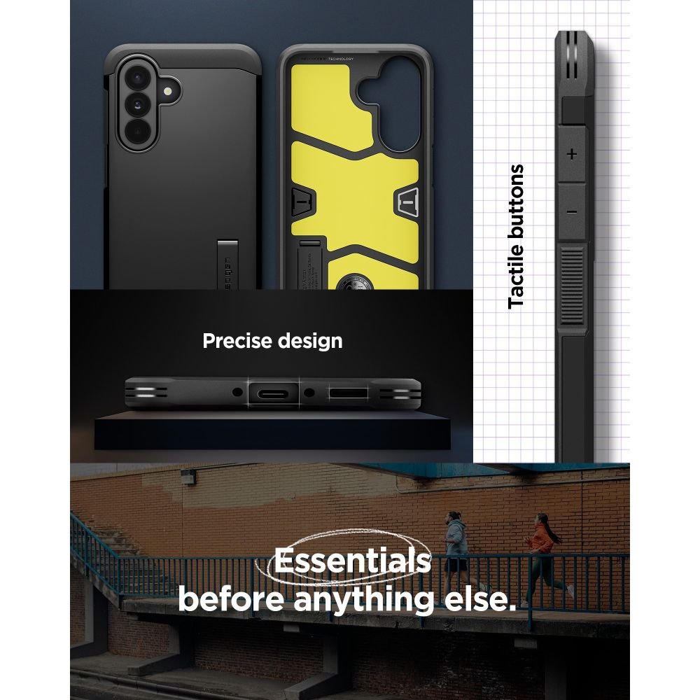 Spigen Samsung Galaxy A37 5G - Σκληρή Θήκη - Tough Armor - Black