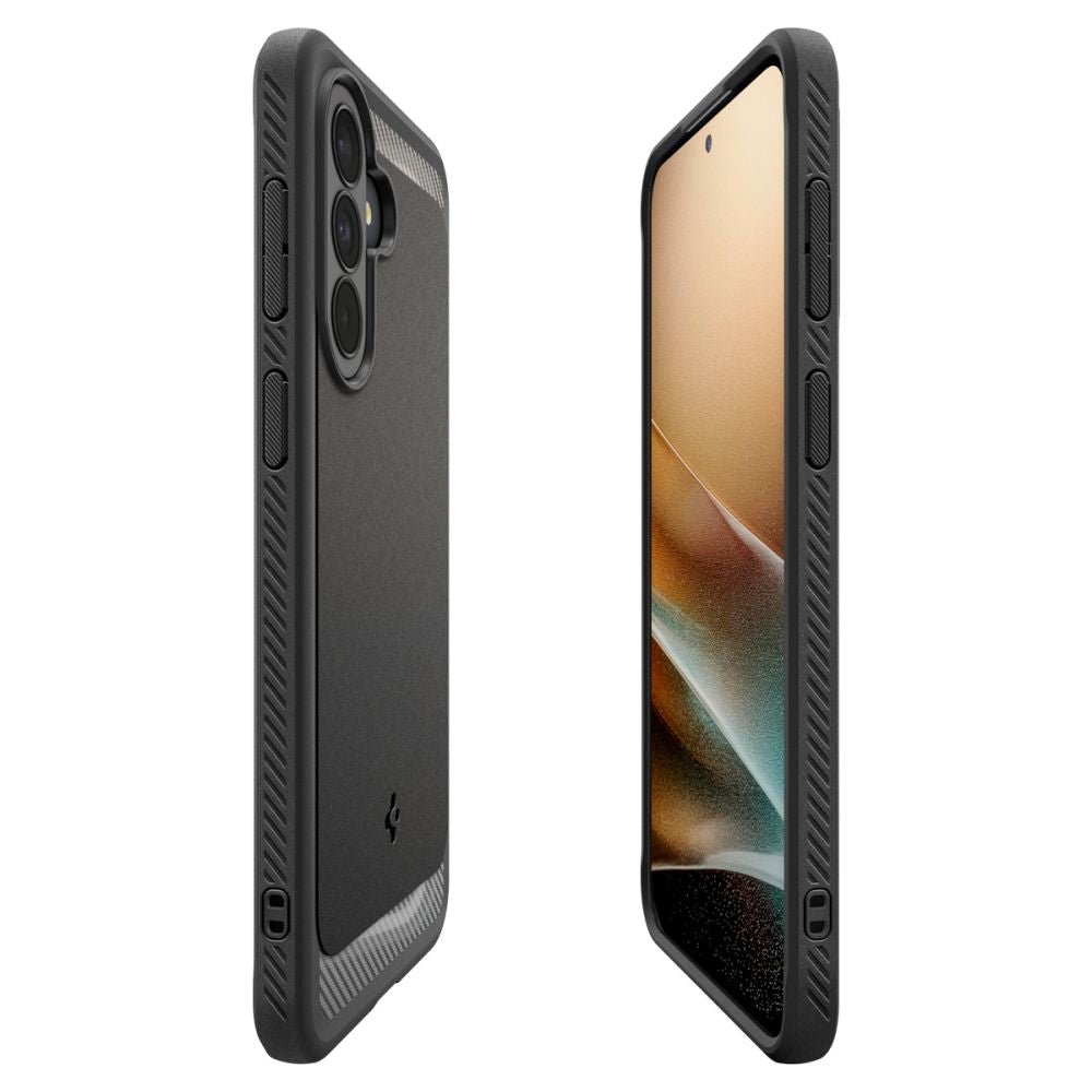 Spigen Samsung Galaxy A37 5G - Θήκη Σιλικόνης TPU - Rugged Armor - Matte Black