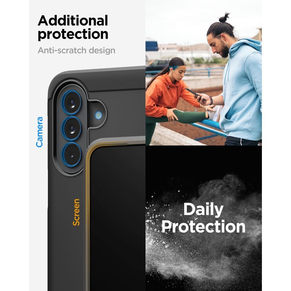 Spigen Samsung Galaxy A57 5G - Σκληρή Θήκη - Tough Armor - Black