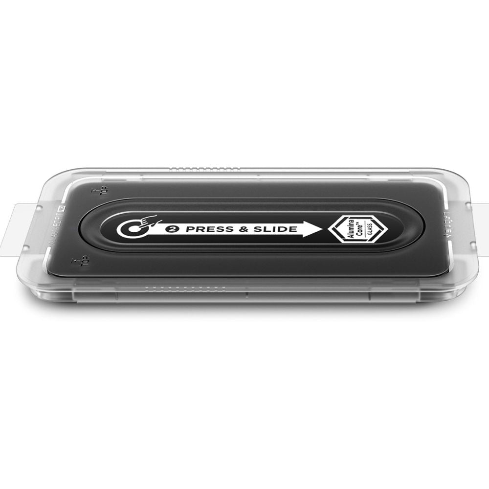 Spigen Samsung Galaxy S25 FE - Case Friendly Αντιχαρακτικό Γυαλί Οθόνης - Glas.tR EZ Fit Pro - 2 Τεμάχια - Διάφανα