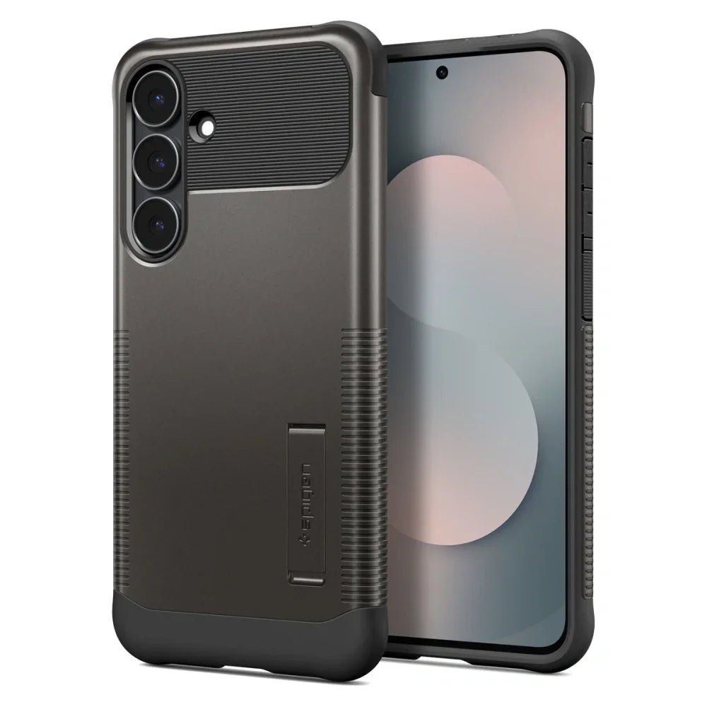 Spigen Samsung Galaxy S25 FE - Slim Armor Mag - Σκληρή Θήκη με Stand και MagSafe - Gunmetal