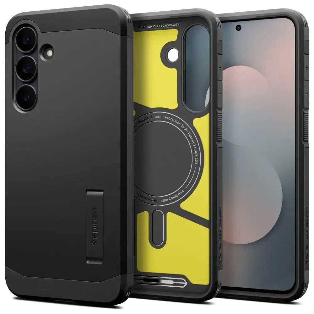 Spigen Samsung Galaxy S25 FE - Tough Armor Mag - Σκληρή Θήκη με MagSafe - Black