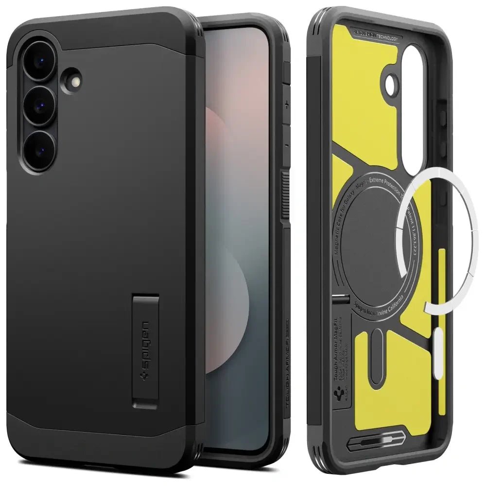 Spigen Samsung Galaxy S25 FE - Tough Armor Mag - Σκληρή Θήκη με MagSafe - Black