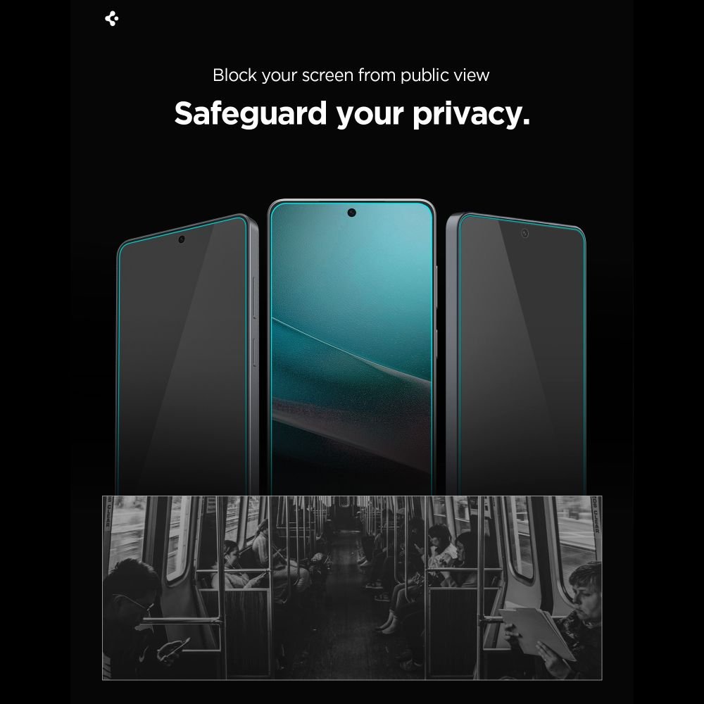 Spigen Samsung Galaxy S26 - Αντιχαρακτικό Γυαλί Οθόνης 10H - Glas.tR EZ Fit Pro AC - Privacy