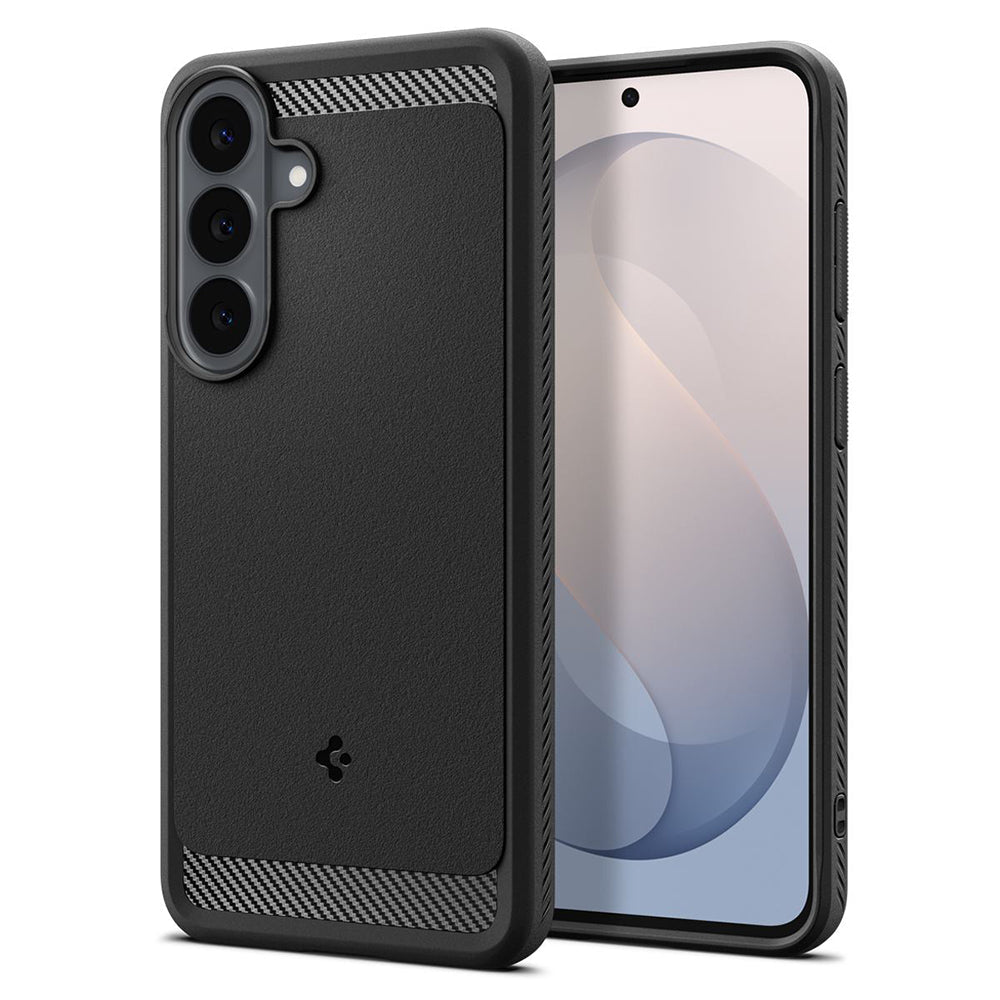 Spigen Samsung Galaxy S26 FE - Θήκη Σιλικόνης TPU - Rugged Armor - Black