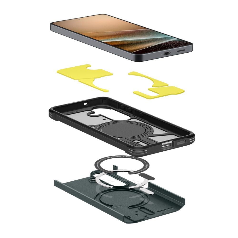 Spigen Samsung Galaxy S26 Plus - Σκληρή Θήκη με MagSafe - Tough Armor Mag - Abyss Green
