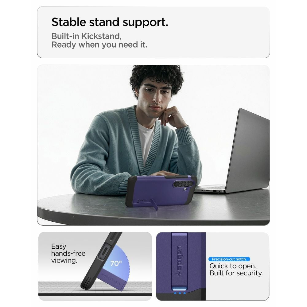 Spigen Samsung Galaxy S26 Plus - Σκληρή Θήκη με MagSafe - Tough Armor Mag - Ash Violet
