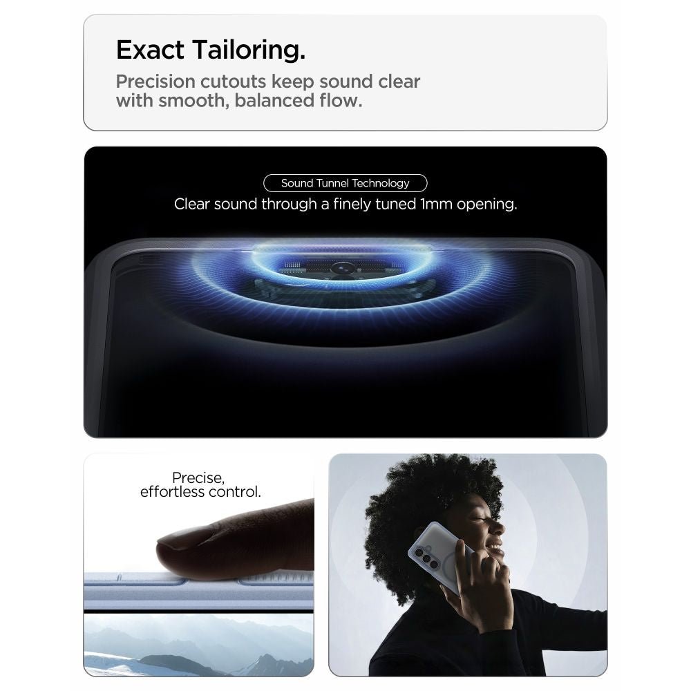 Spigen Samsung Galaxy S26 Plus - Σκληρή Θήκη με Πλαίσιο Σιλικόνης Και MagSafe - Ultra Hybrid Mag - Clear / Light Blue