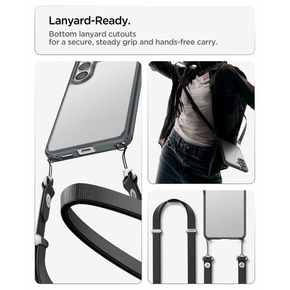 Spigen Samsung Galaxy S26 Plus Σκληρή Θήκη με Πλαίσιο Σιλικόνης - Ultra Hybrid - Space Crystal