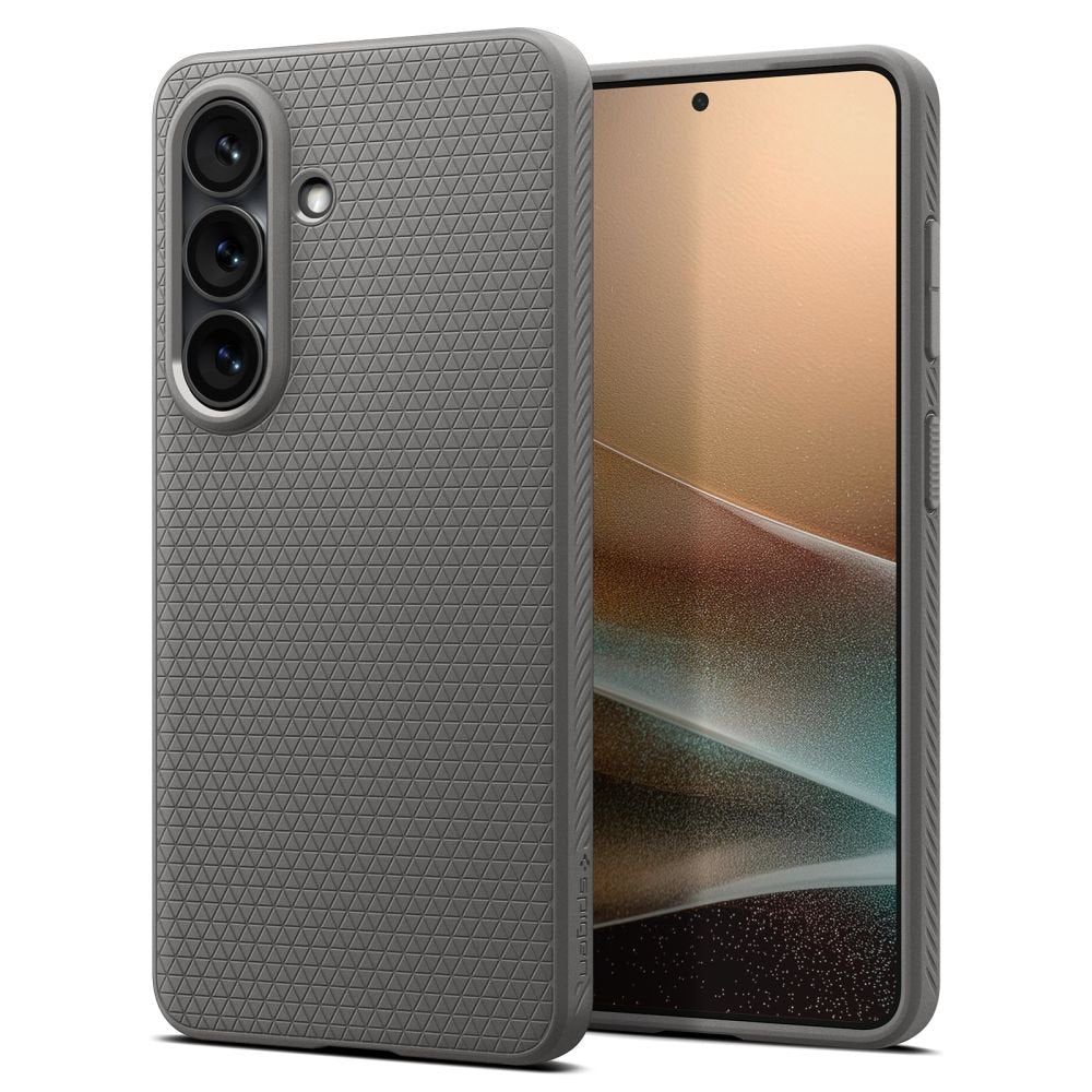 Spigen Samsung Galaxy S26 Plus Θήκη Σιλικόνης - Liquid Air - Marble Grey