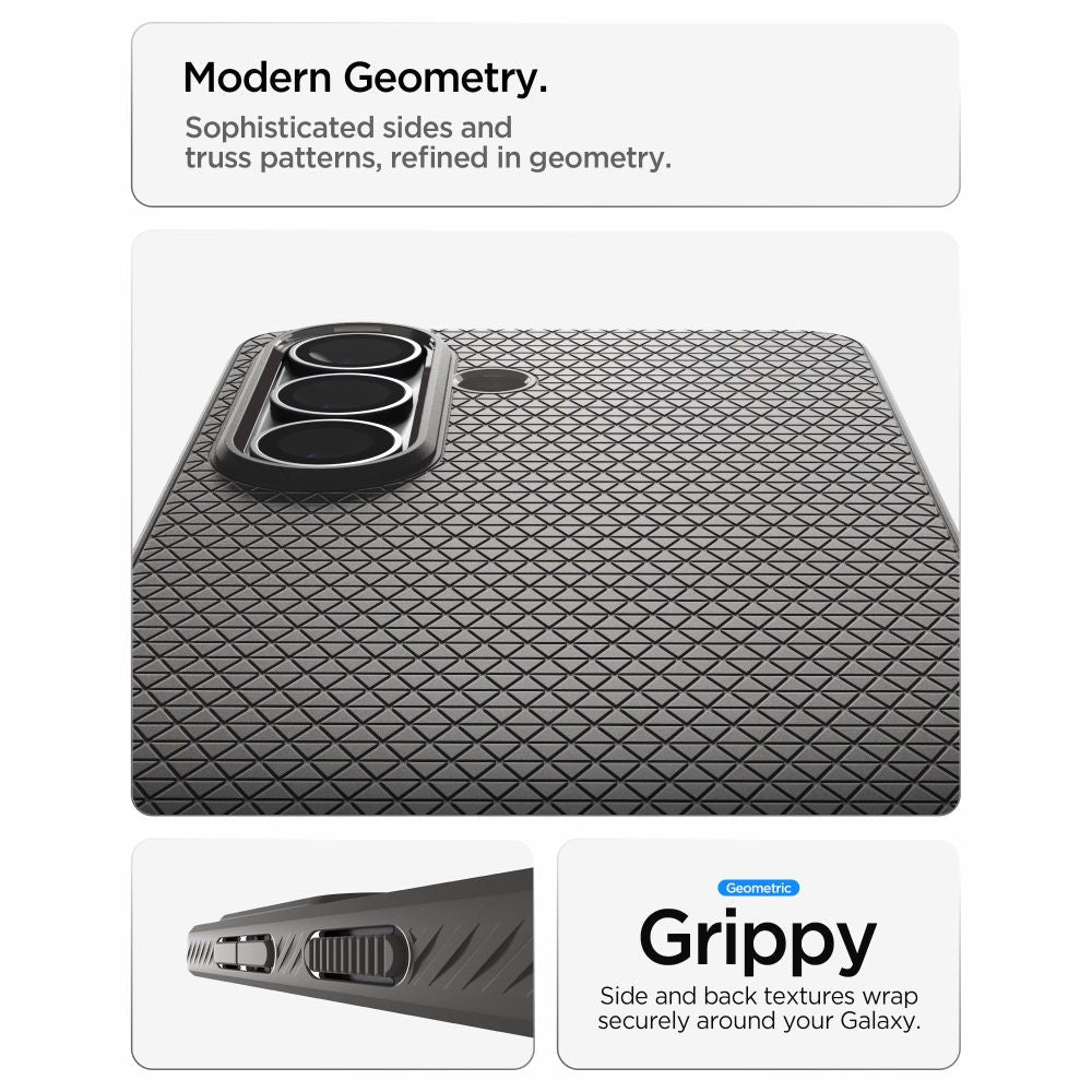 Spigen Samsung Galaxy S26 Plus Θήκη Σιλικόνης - Liquid Air - Marble Grey