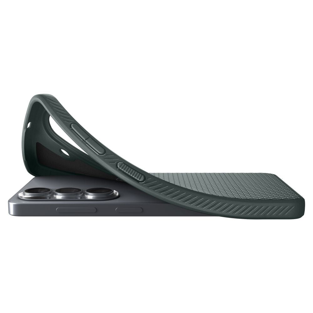 Spigen Samsung Galaxy S26 Plus - Θήκη Σιλικόνης με Magsafe - Liquid Air Mag - Abyss Green