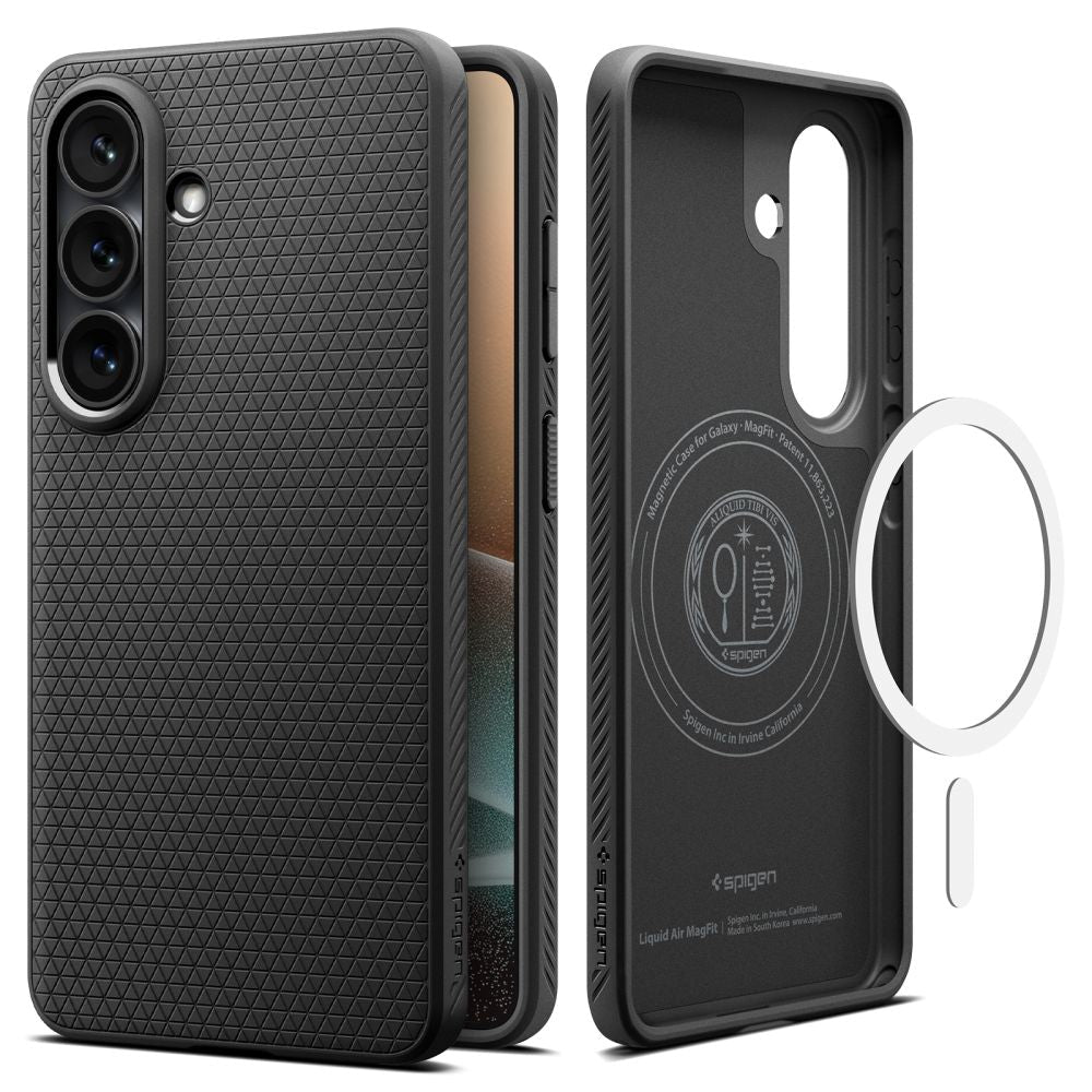 Spigen Samsung Galaxy S26 Plus - Θήκη Σιλικόνης με Magsafe - Liquid Air Mag - Matte Black